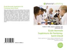 Borítókép a  École Normale Supérieure de Fontenay-Saint-Cloud - hoz