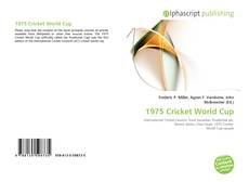 Borítókép a  1975 Cricket World Cup - hoz