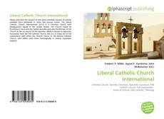 Borítókép a  Liberal Catholic Church International - hoz