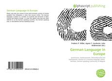 Borítókép a  German Language in Europe - hoz