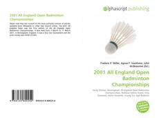 Borítókép a  2001 All England Open Badminton Championships - hoz