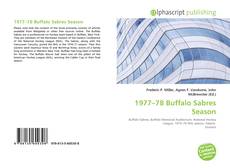 Borítókép a  1977–78 Buffalo Sabres Season - hoz
