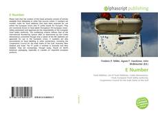 Borítókép a  E Number - hoz