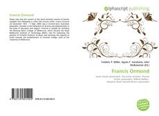 Borítókép a  Francis Ormond - hoz