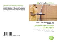 Borítókép a  Canadian International (Badminton) - hoz