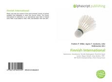 Обложка Finnish International