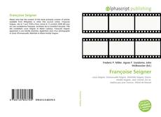 Обложка Françoise Seigner