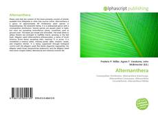 Borítókép a  Alternanthera - hoz