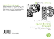 Borítókép a  Ligurian (Romance Language) - hoz