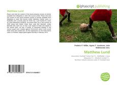 Borítókép a  Matthew Lund - hoz