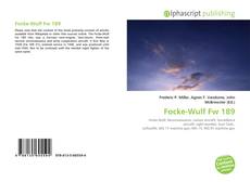 Borítókép a  Focke-Wulf Fw 189 - hoz