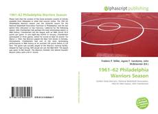 Portada del libro de 1961–62 Philadelphia Warriors Season
