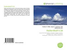 Borítókép a  Focke-Wulf S 24 - hoz