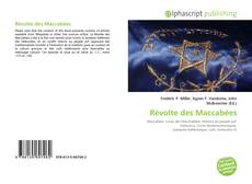 Borítókép a  Révolte des Maccabées - hoz