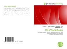 Borítókép a  1976 World Series - hoz