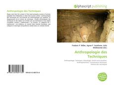 Borítókép a  Anthropologie des Techniques - hoz