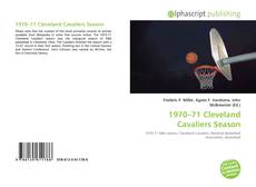 Borítókép a  1970–71 Cleveland Cavaliers Season - hoz