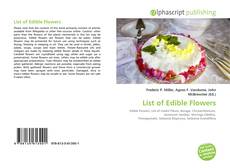 Bookcover of List of Edible Flowers