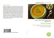 Borítókép a  List of Soups - hoz