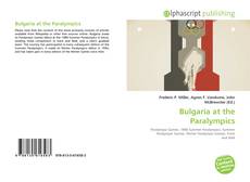 Обложка Bulgaria at the Paralympics