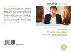 Bookcover of Antonio Lombardo