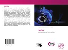 Bookcover of Horiba