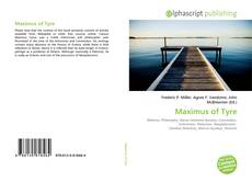 Bookcover of Maximus of Tyre
