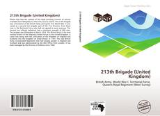 Buchcover von 213th Brigade (United Kingdom)