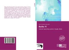 Capa do livro de Baidu Yi 