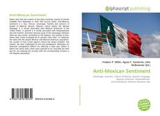 Borítókép a  Anti-Mexican Sentiment - hoz