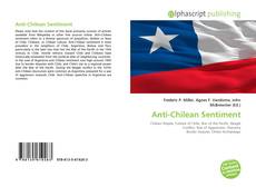 Borítókép a  Anti-Chilean Sentiment - hoz