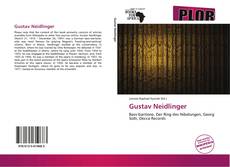 Capa do livro de Gustav Neidlinger 