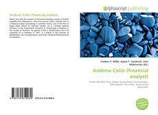 Borítókép a  Andrew Colin (financial analyst) - hoz