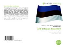 Borítókép a  Anti-Estonian Sentiment - hoz