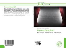 Buchcover von Thomas Quasthoff