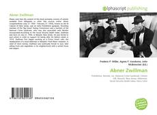Capa do livro de Abner Zwillman 