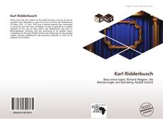 Buchcover von Karl Ridderbusch