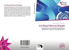 Portada del libro de 3rd (Royal Marine) Brigade