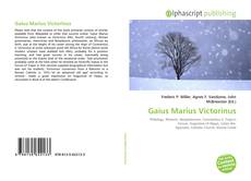 Borítókép a  Gaius Marius Victorinus - hoz