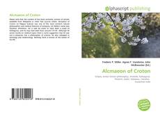 Borítókép a  Alcmaeon of Croton - hoz