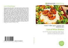 Borítókép a  List of Rice Dishes - hoz