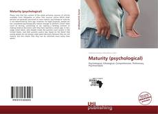 Borítókép a  Maturity (psychological) - hoz