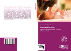 Capa do livro de Jacques Mehler 