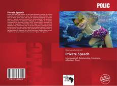 Portada del libro de Private Speech