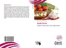 Portada del libro de Scale Error