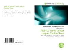 Borítókép a  2009 ICC World Cricket League Division Three - hoz