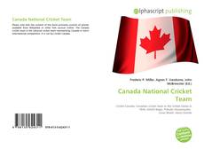 Borítókép a  Canada National Cricket Team - hoz