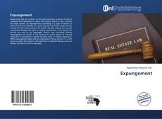 Portada del libro de Expungement