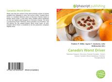 Portada del libro de Canada's Worst Driver