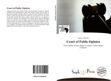 Couverture de Court of Public Opinion